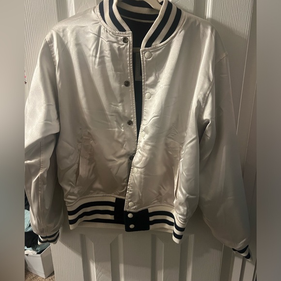 POLO RALPH LAUREN Double Sided Bomber Jacket Navy size S - Picture 4 of 5